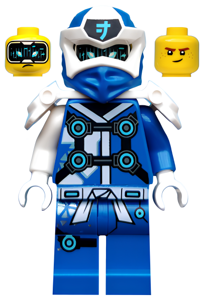 Минифигурка Lego Jay - Digi Jay, Shoulder Armor with Scabbard njo563 N